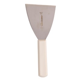 Dexter-Russell Basics - Rascador rígido de 4 pulgadas, P94850, hoja de acero inoxidable de alta resistencia con mango ergonómico de polipropileno, lon