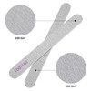 VTECHOLOGY 25 Pcs 100/180 Grit Nail Files Double Sided Emery