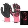 Beeswift Glovezilla Glow in the Dark Foam Nitrile Coated Gloves