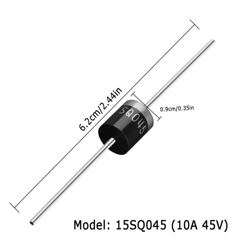 30 Pieces 15SQ045 Schottky Diodes, Barrier Rectifier Diode 15A 45V