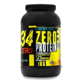 Suplemento En Polvo 34 Zero Sabor Galleta X 1kg                                                                                                       
