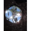 FEATHERLITE 5 lug 4.5" Bolt Circle Trailer Chrome Center Hub