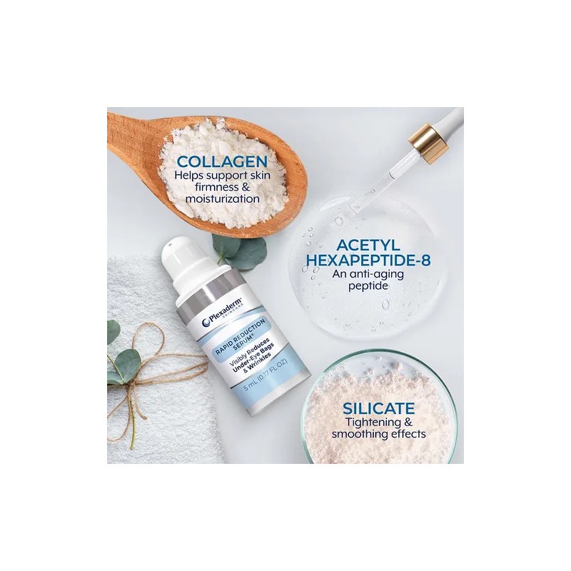 Plexaderm Suero De Ojos De Reducción Rápida: Reduce Visiblem