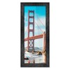28x11 Frame Black Barnwood Picture Frame - Modern Photo Frame