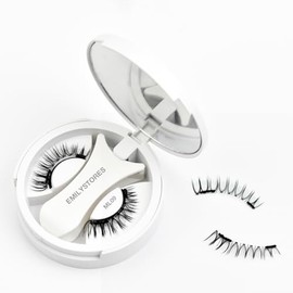 EMILYSTORES Magnetic Lashes Set Natural Look Reusable Magnetic Eyelashes with Applicator, No Glue Needed Eyelash Extensions Kit 1PC (ML09)