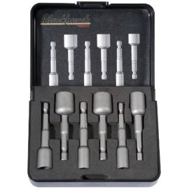 Blackhawk by Proto 6pc BLACKHAWK BY PROTO MAGNETIC NUT SETTER DRIVER SCREW BIT SET BI-NS6