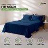 Egypto Easy Care Luxury Bedding King Size Flat Sheet –