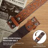 GENEMEN Western Belt (Brown,120)