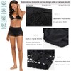 Joweechy Women's Swim Shorts Drawstring Lace Cut Out Board Shorts