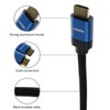 J&S UNIVERSE Braided HDMI cable with certification for version 2.1,