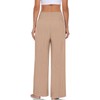 TARSE Womens Summer Linen Palazzo Pants Boho High Waisted Wide