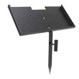 ciciglow Grave Marker Stand, 12 x 6 Iron Anti Fade Matte Finish Memorial Stones Plaque Grave Markers Stand Marker Holder for Loved Ones/Pets