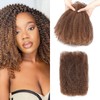 Afro Kinkys Bulk Human Hair for Dreadlocks Extensions Repair Lose,Twists,Braids