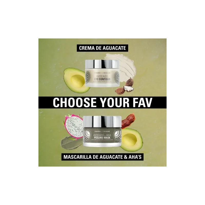 Xamania Crema Aguacate Anti Age. Contorno Ojos Y Arrugas