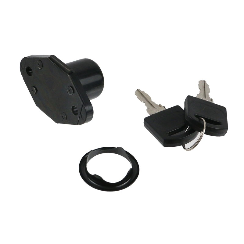 Chinflly Desk Cabinet Lock,Antique Black Drawer Dreeser Cabinet Lock with