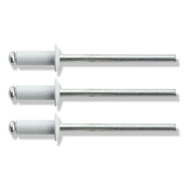 Doc's Industries 1/8″ Acoustical Blind Pop Rivets White –100 Pack