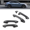 Exterior Door Handle Cover Carbon Fiber Pattern Outside Door Handle