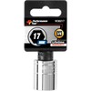 Performance Tool W38217 6-Point Socket, 3/8-Inch Drive, 17mm