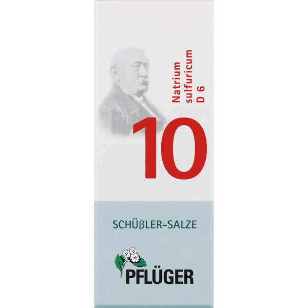 Pflüger Biochemie Pflüger Nr. 10 Natrium sullfuricum D6 Tabletten, 400