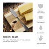 AIXXCUVQ 4 Pieces Butter Spatula Stainless Steel Spreader with Handle