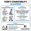 Vacuum Hose Replacement Compatible with Shark UV900 UV850 UV950 LA555