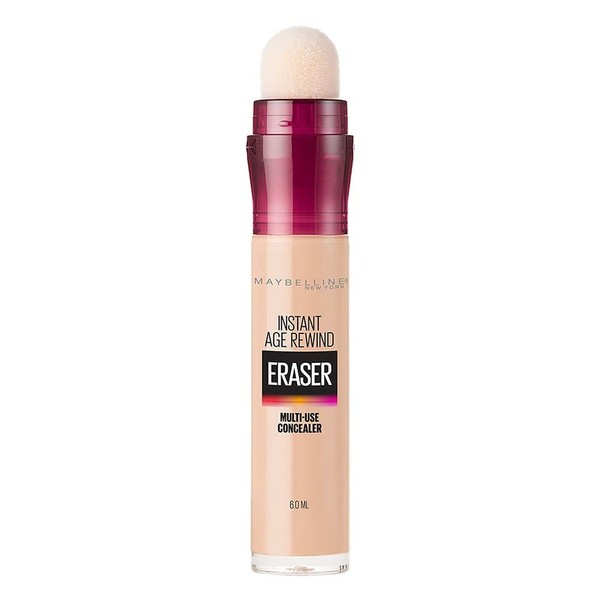 MAYBELLINE Instant Concealer 120 Light Skin Tone (Pink), 0.2 fl