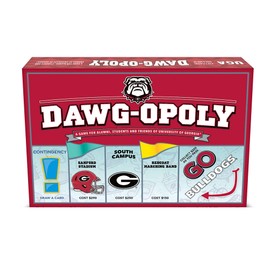 Late for the Sky University of Georgia Dawgopoly Red, Black