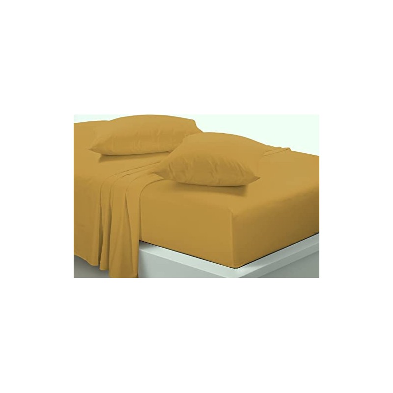 Comfort Collections Fitted Bed Sheet With FREE MATCHING 2 X