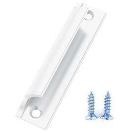 JOCXZI Door Handle Balcony Door Exterior – Includes Stainless Steel Screws Balcony Door Handle Exterior Door Handle Patio Door Handle for Doors and Windows, Drawers, Cabinet Doors etc