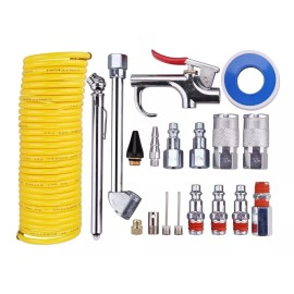 Kits para Compresores Kit Accesorios Aire Para Compresor Con Manguera 20 Piezas