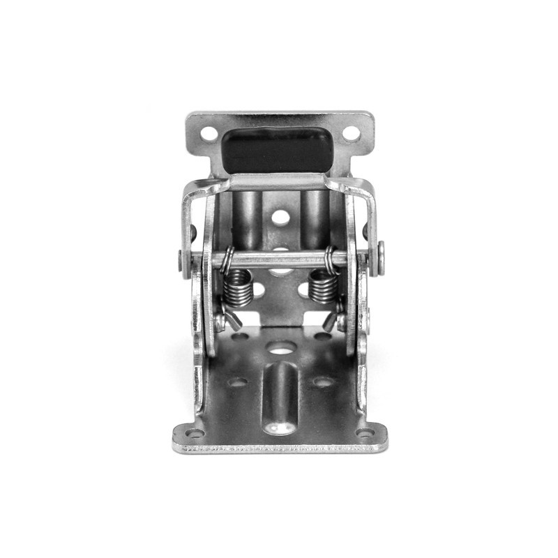 QWORK® 4 Pack Folding Lock Extension Self Locking Foldable Hinge