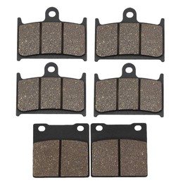 Cyleto Front and Rear Brake Pads for Suzuki GSF1200 S GSF1200S GSF 1200 S Bandit 1200 1996-2000 GSXR 750 1988-2000