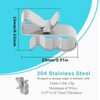 50Pcs Photovoltaic Cable Clip Wire Clamp Cord Fixing Holder Set