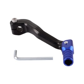 WOOSTAR 2" Folding Gear Shifter Lever Replacement for CB250 Motocross 50cc 70cc 110cc 125cc Pit Bike Blue Black