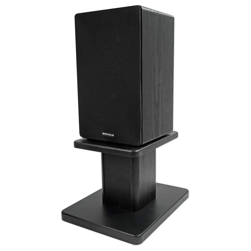 Pair Rockville RHT8G Computer/Bookshelf Desktop Speaker/Studio Monitor Stands