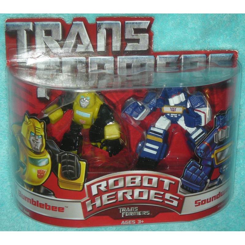 Robot Heroes Wave 02: Bumblebee Vs. Soundwave