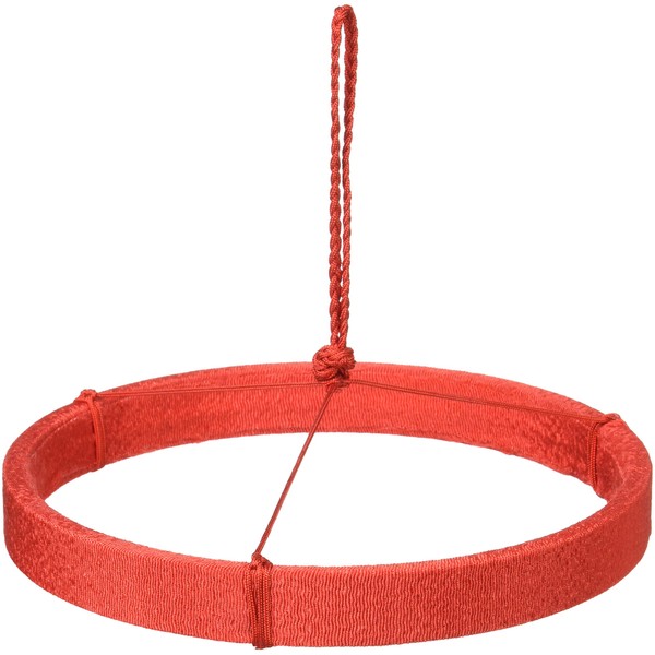 Jigeya Hanging Ornament Material, Ring for Ring, 5.5 inches (14 cm), Red -
