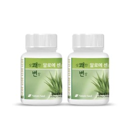 두리농산 Refreshing Disguise Aloe Essence 99 240 tablets x 2 bottles / 상쾌한변장 알로에센스99 240정x2병