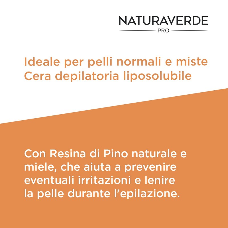 Naturaverde Hypoallergenic Pine & Beeswax Epilation Wax 400ml