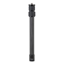 Fotopro Mini Carbon Fiber Tripod Mount 0.39KG Lightweight Compact Travel with 360 Degree Ball Head Mini Max Load 5KG P-2 Mini + P-2H Black