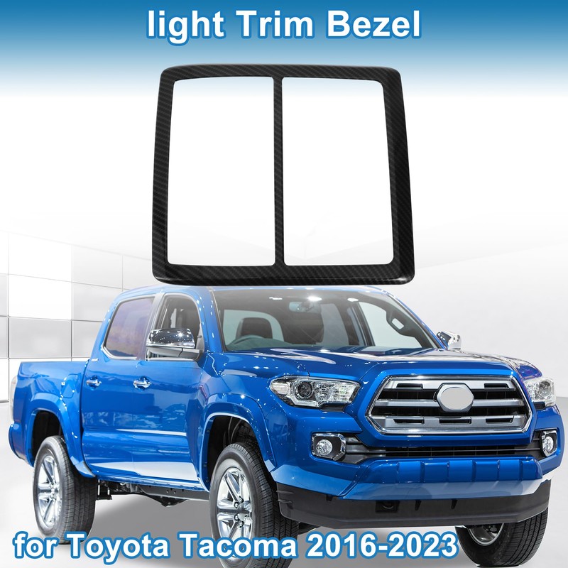 X AUTOHAUX Headlight Trim Bezel for Toyota Tacoma 2016-2023 Front