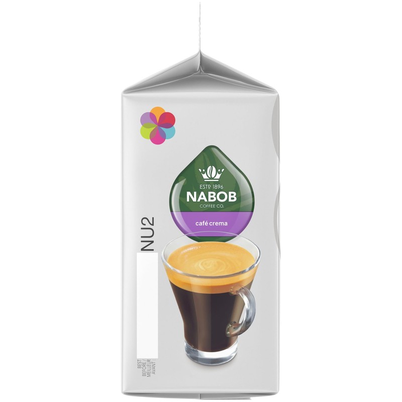 Tassimo Nabob Cafe Crema Coffee, 70 T-Discs (5 Boxes of