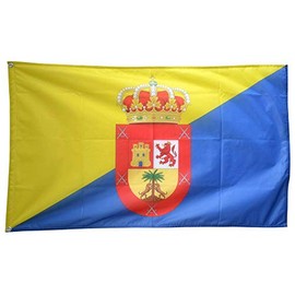Flaggenfritze® Flag Spain Gran Canaria (Canary Island) – 90 x 150 cm