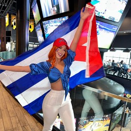 Cuban Cuba Flag 3x5 Outdoor Double Sided- 3Ply 240D 4 Rows Stitched- Large 3x5 Cuban Flag For Wall- UV Fade Resistant With Canvas Header & 2 Brass Grommets