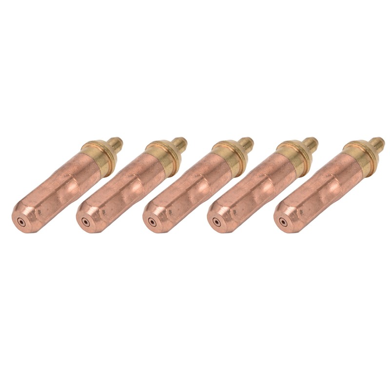 5Pcs Acetylene Cutting Tip Welding Torch Nozzle Accessory Tool Set