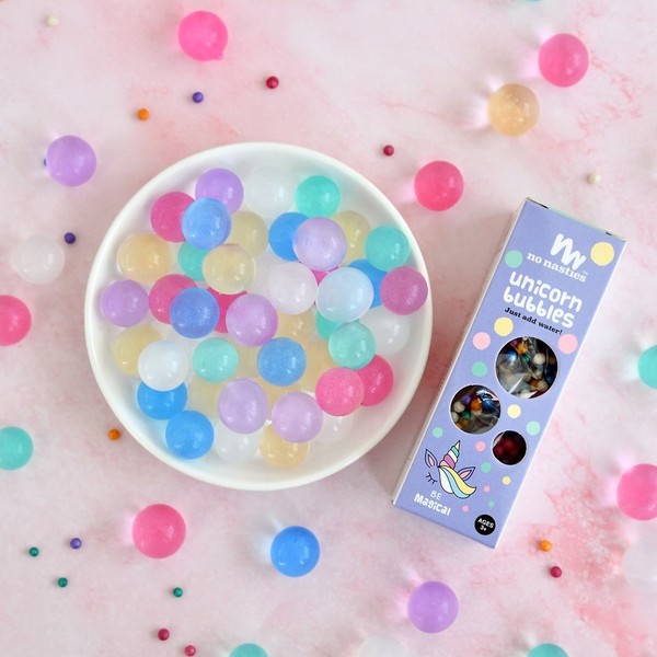 No Nasties | Water Beads | Unicorn Bubbles