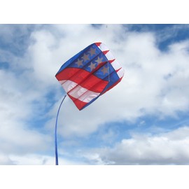 In the Breeze 2980 Patriot Wave 7.5 Parafoil Kite