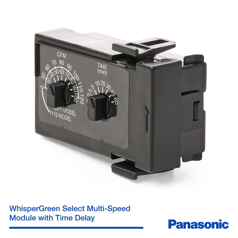 Panasonic Multi-Speed Module with Time Delay for WhisperGreen Select Exhaust