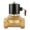 Baomain 2 inch AC 110V Brass Electric Solenoid Valve Water