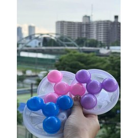 Washer Washing Machine Clothes Pilling Net Bag Floating Mesh Filter Bag Hair Catcher Ball Effective Pet Dog Cat Hair Purple Reusable